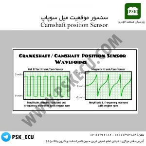 تولید موج مربعی سنسور موقعیت میل سوپاپ | آموزش تعمیرات ecu