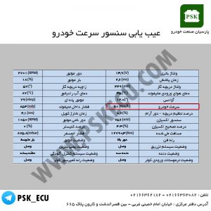 عیب یابی سنسور سرعت خودرو | آموزش تعمیرات ایسیو