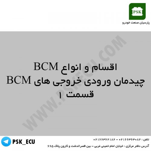 آموزش تعمیرات ecu و اکومکس : اقسام BCM | پین های ورودی خروجی BCM | قسمت 1